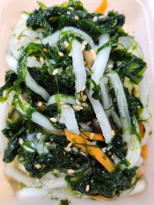 파래초무침